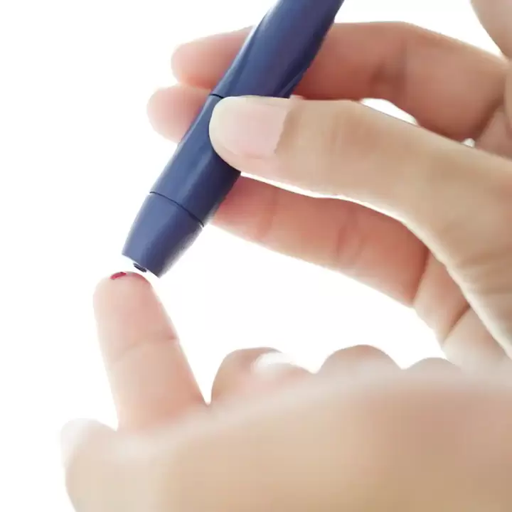 Blutzaun zur Messung von Zucker mit Diabetes